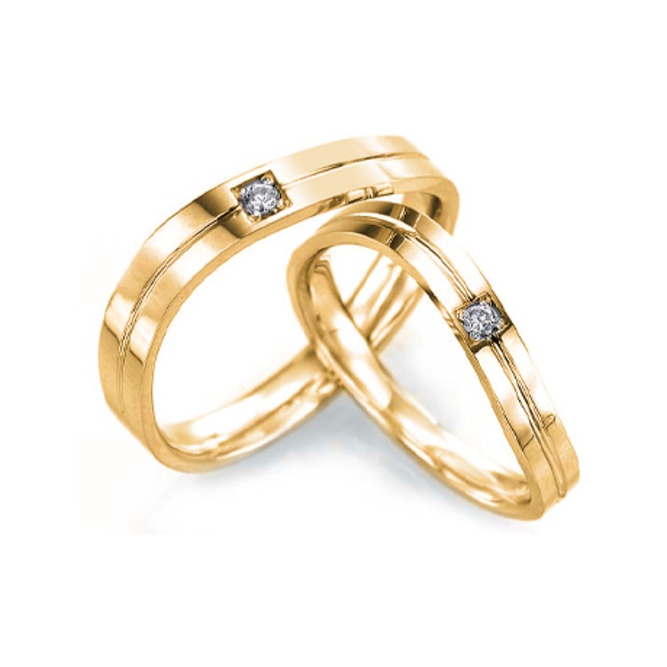 [14K Gold]제이드 커플링Jade Couple ring j3275